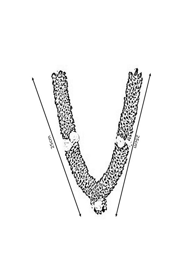 Veltic- Pack of Two Half Meter Garland-Maroon VE50M - Image 3